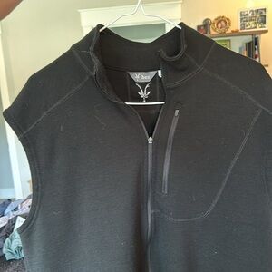 Ibex Mens Shak Vest size XL black merino wool